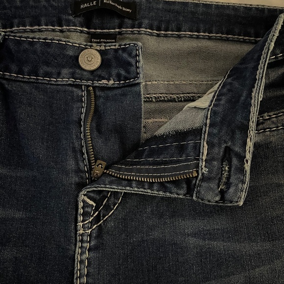 👖 True Religion Distressed Skinny/Slim Jeans size 33 👖 - Picture 9 of 11